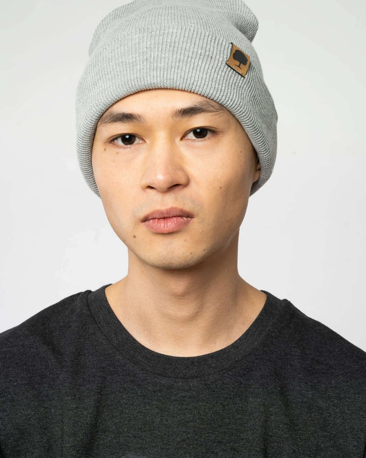 Rib Beanie aus Bio Baumwolle & recyceltem Polyester – Ansicht 4