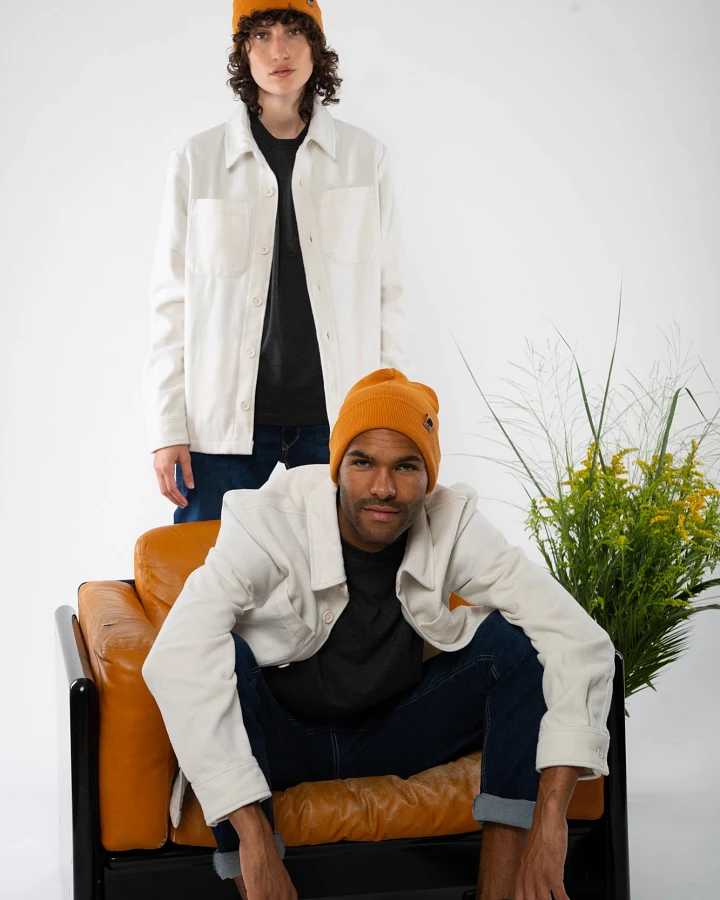 Rib Beanie aus Bio Baumwolle & recyceltem Polyester