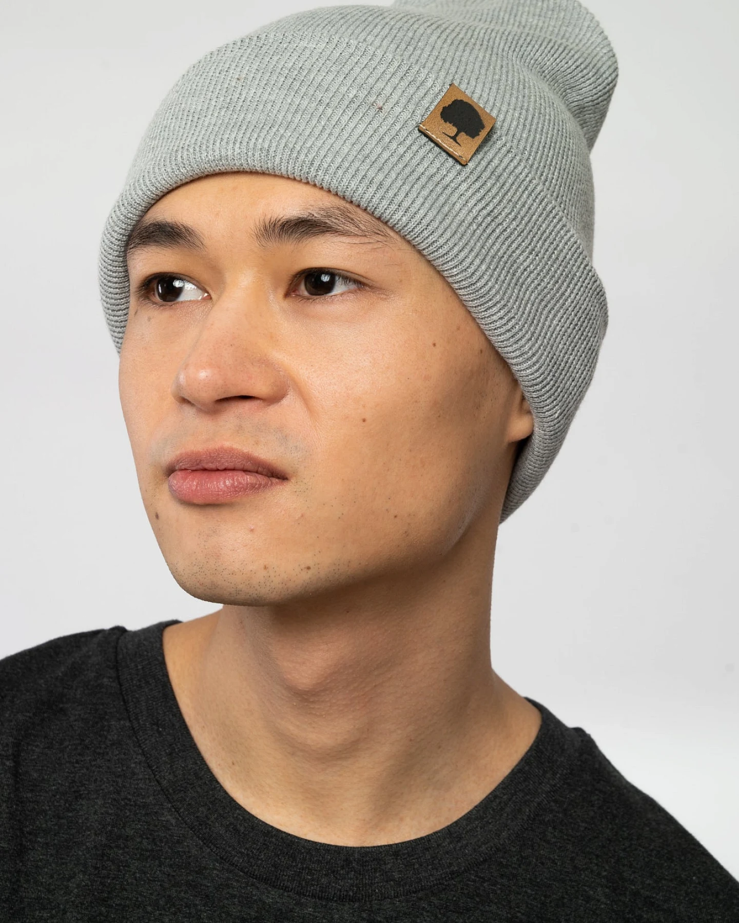 Rib Beanie aus Bio Baumwolle & recyceltem Polyester – Ansicht 5