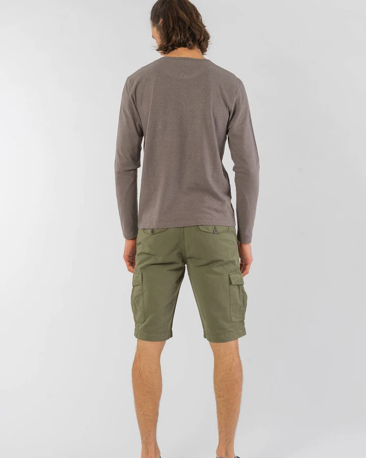 Henley Longsleeve aus Hanf & Bio Baumwolle