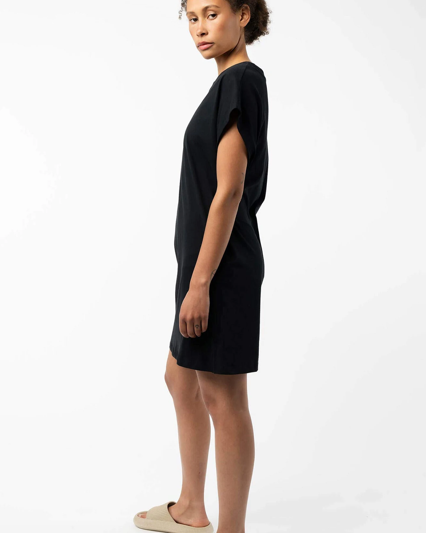 T-Shirt Kleid aus Bio Baumwolle – Ansicht 3