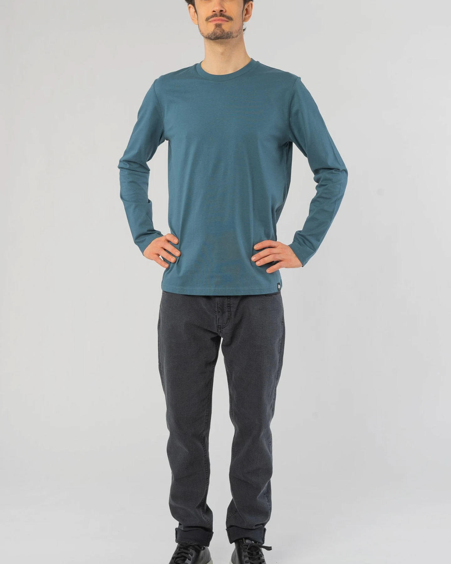Bio Longsleeve für Männer – Ansicht 4