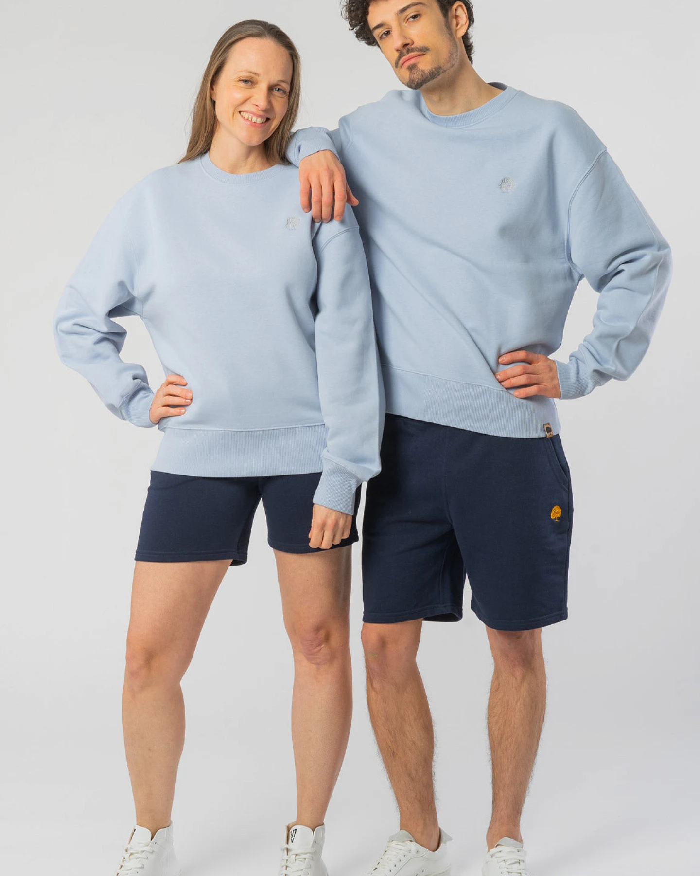 Boxy Unisex Sweatshirt aus Bio Baumwolle – Ansicht 3