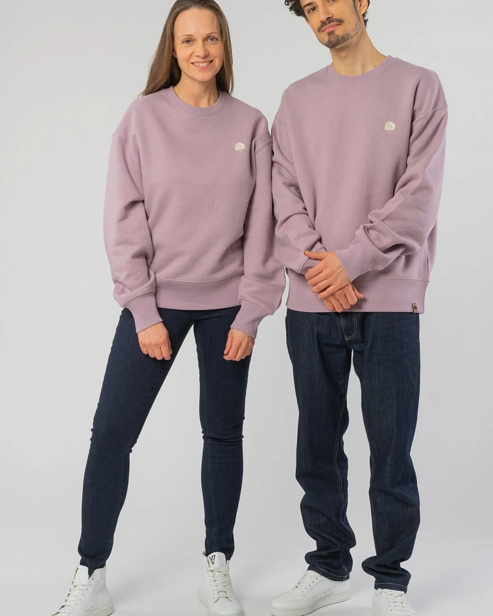 Boxy Unisex Sweatshirt aus Bio Baumwolle