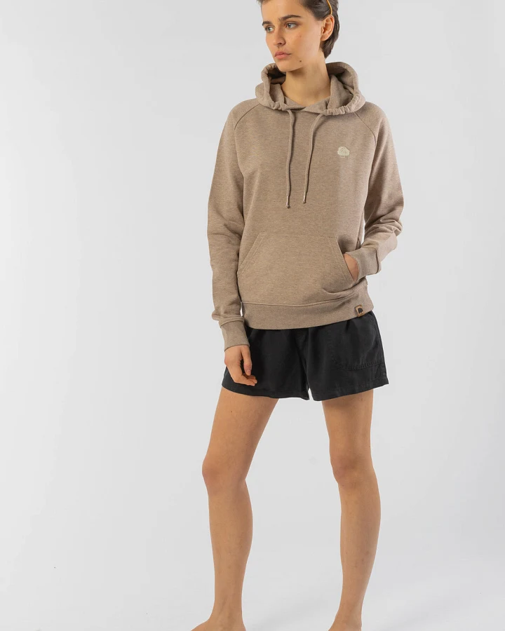 Trendiger klassicher Bio Hoodie für Frauen