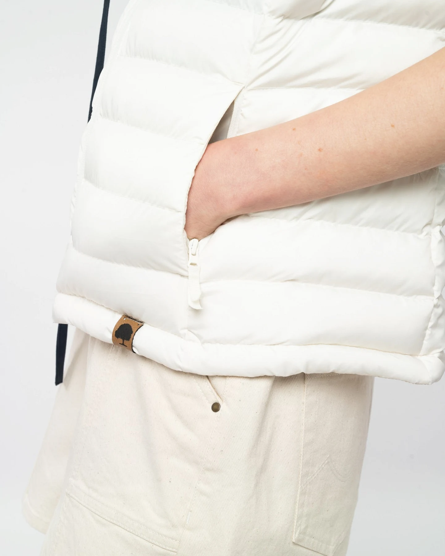 Steppweste aus recyceltem Polyester – Ansicht 4