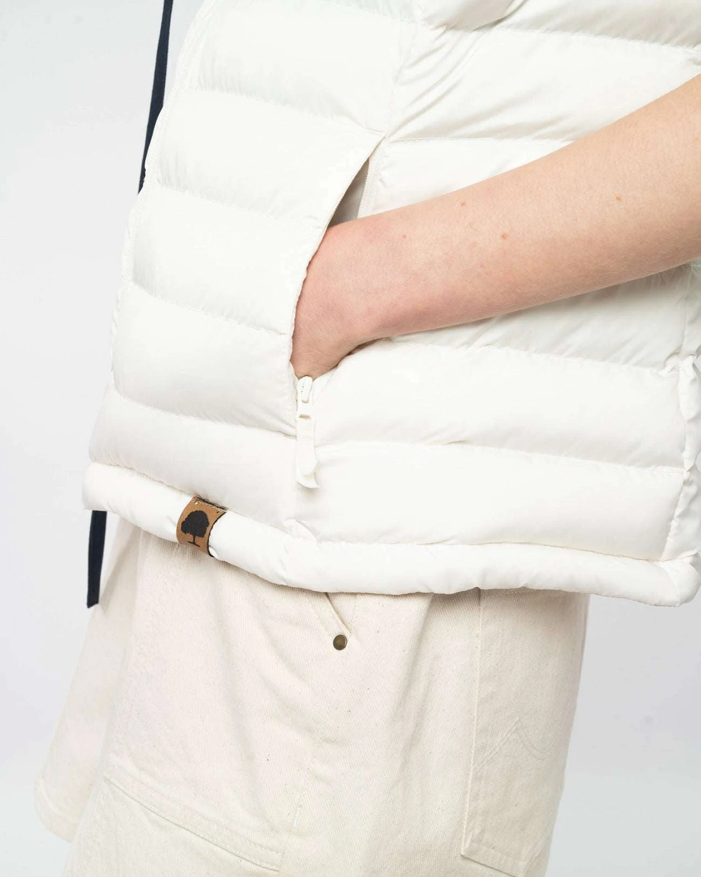 Steppweste aus recyceltem Polyester – Ansicht 4