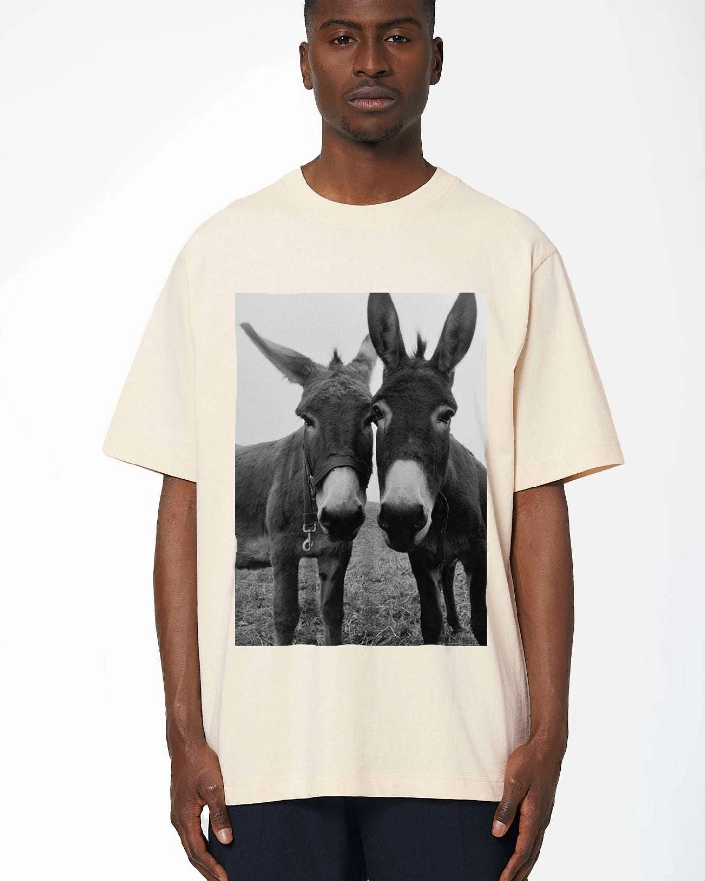 Donkey Relaxed Fit T-Shirt für Männer – Ansicht 5