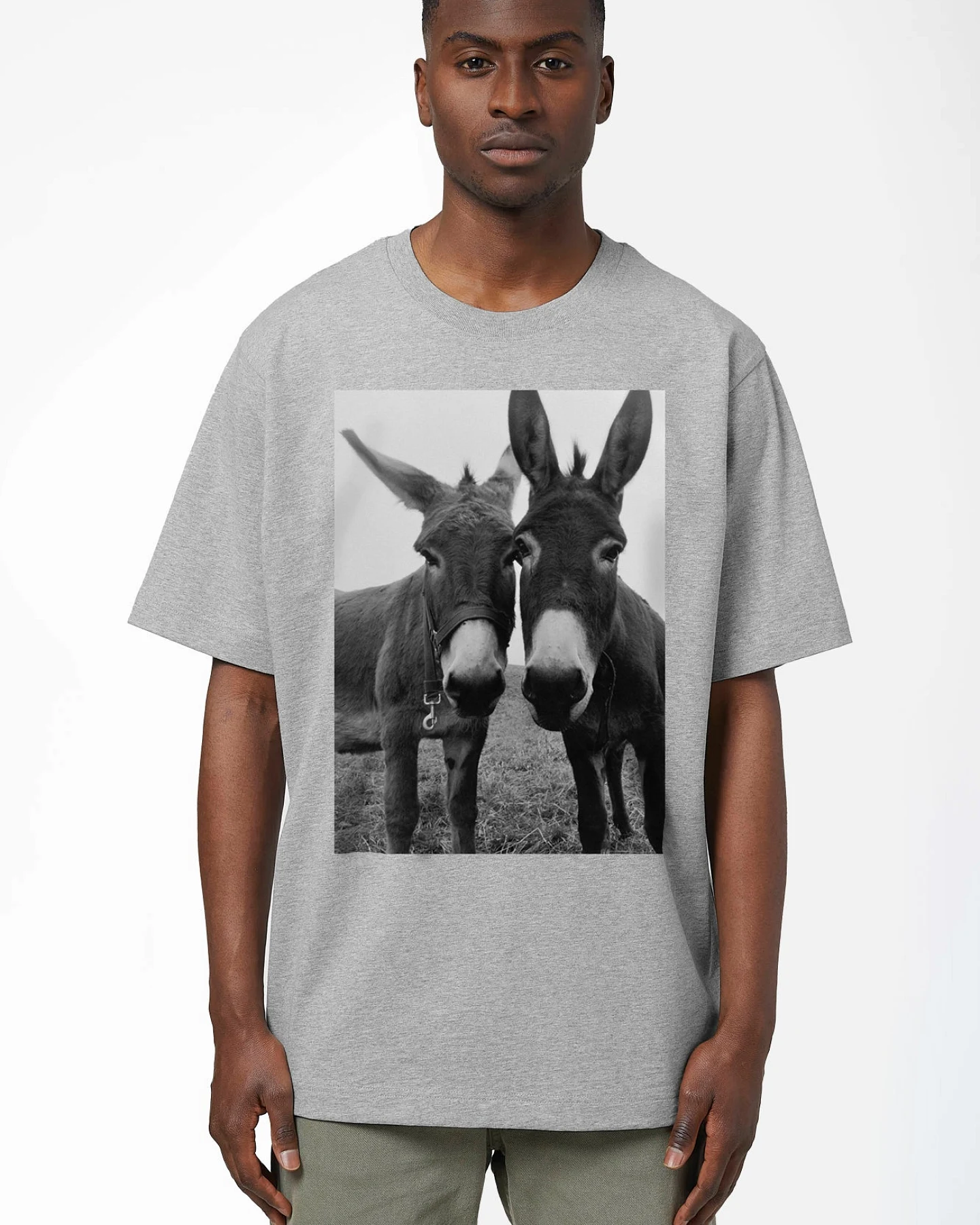 Donkey Relaxed Fit T-Shirt für Männer – Ansicht 2