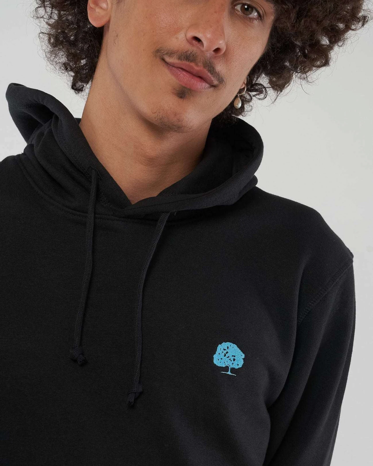Leichter Hoodie aus Bio Baumwolle – Ansicht 3