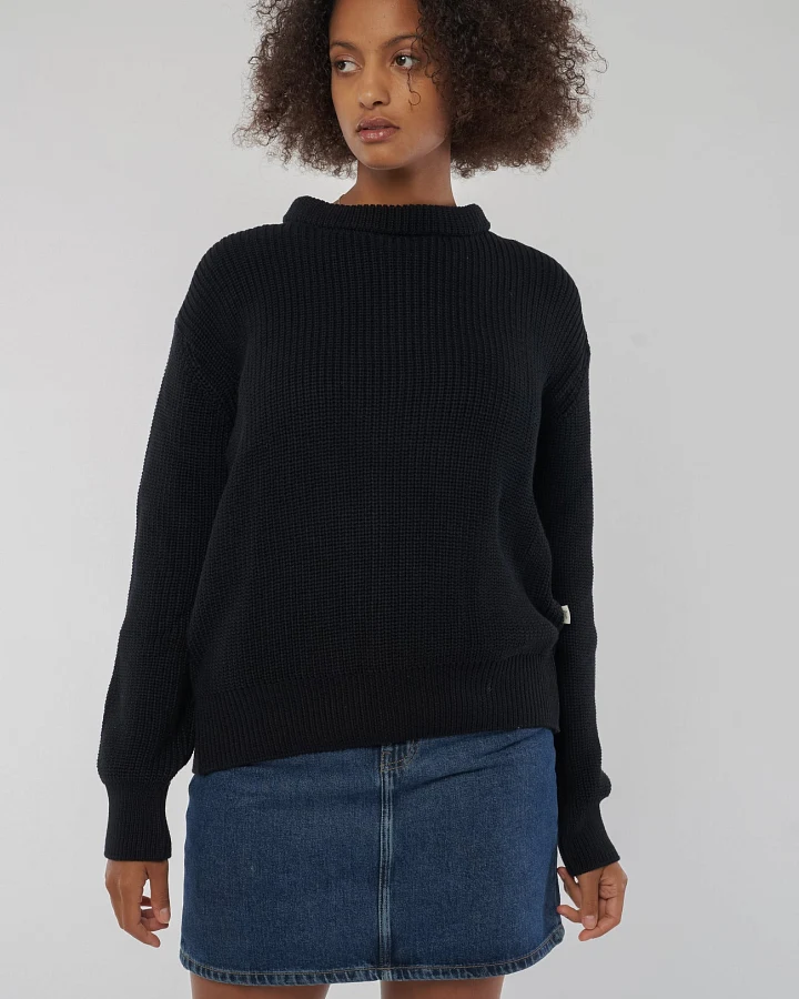 Knitted Sweater aus Bio Baumwolle