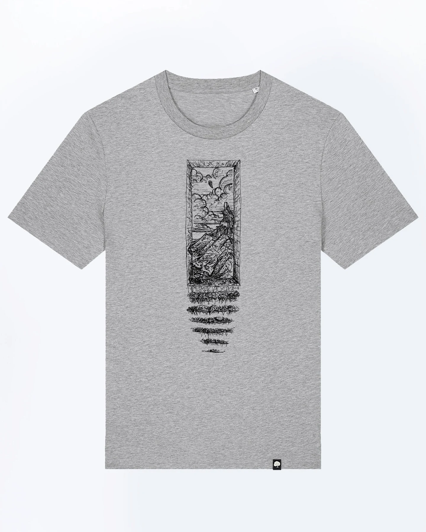 Stiege T-Shirt für Männer – Ansicht 3