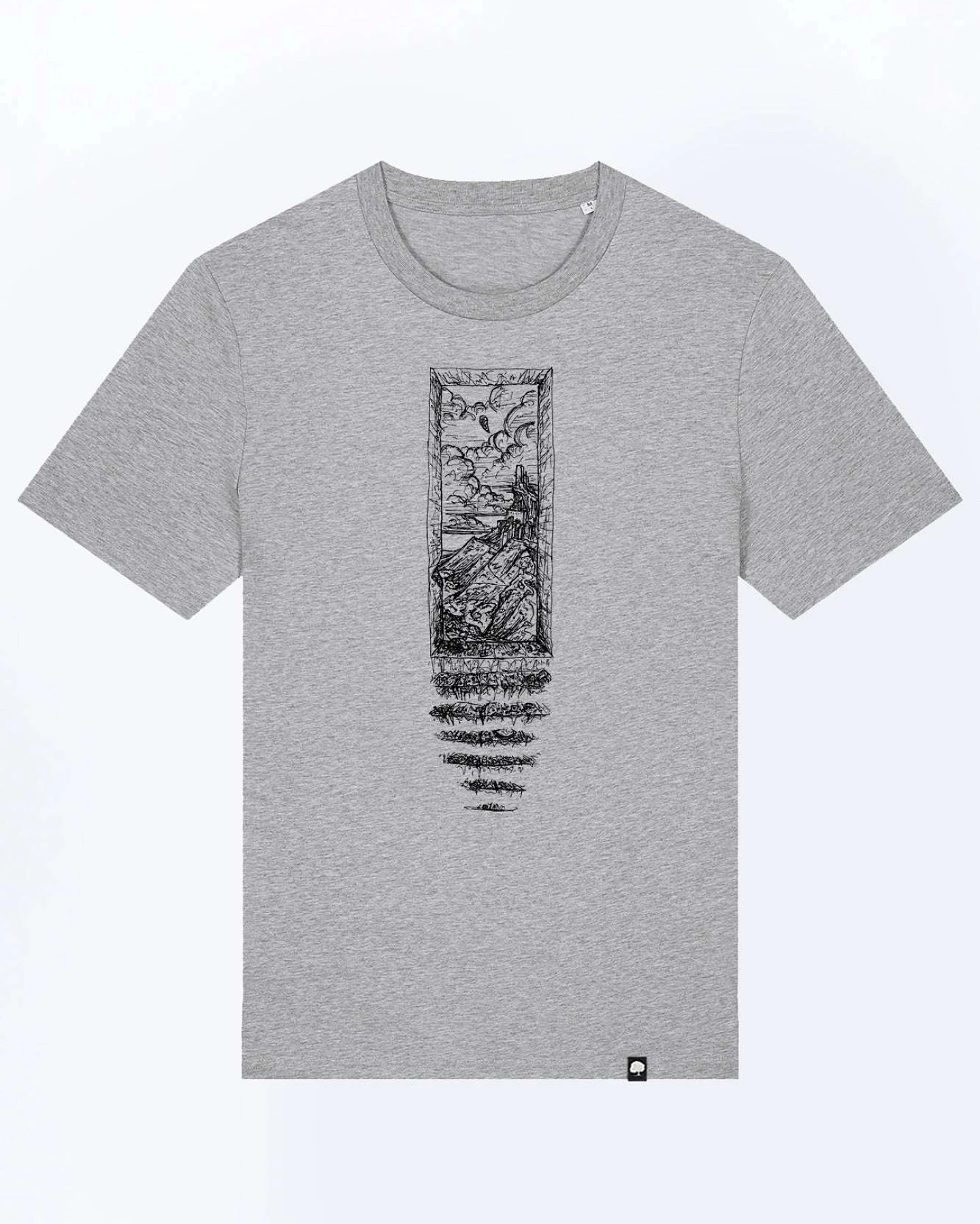 Stiege T-Shirt für Männer – Ansicht 3