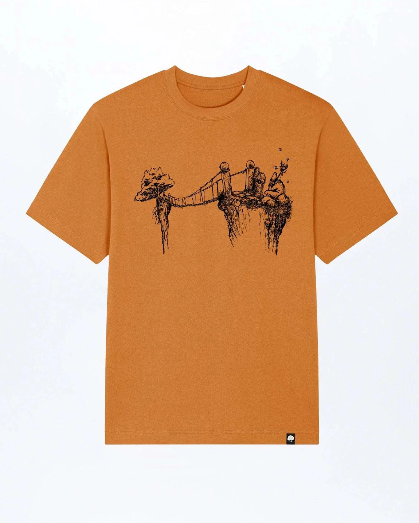 Brückenwächter Relaxed Fit T-Shirt für Männer – Ansicht 3