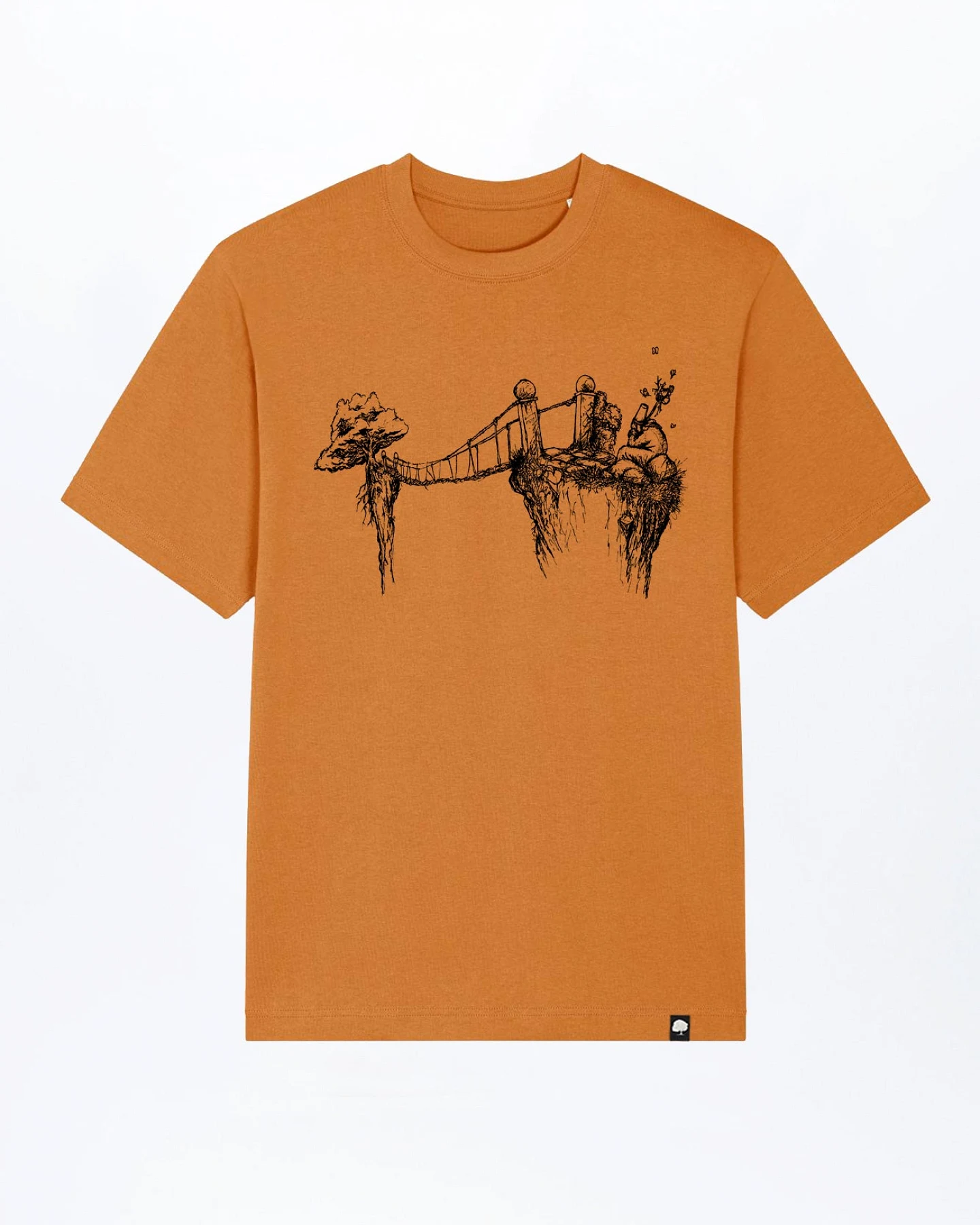 Brückenwächter Relaxed Fit T-Shirt für Männer – Ansicht 3