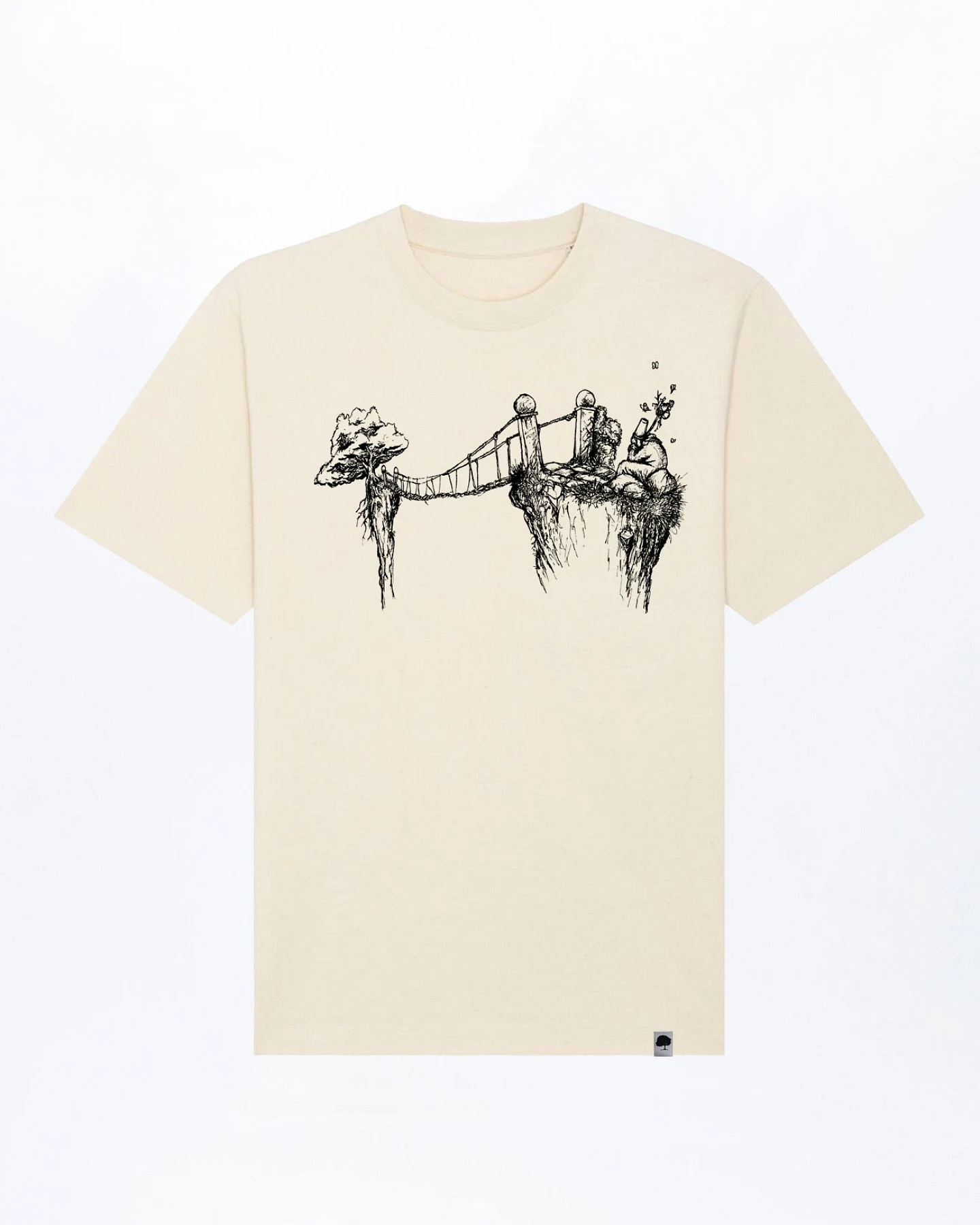 Brückenwächter Relaxed Fit T-Shirt für Männer – Ansicht 3