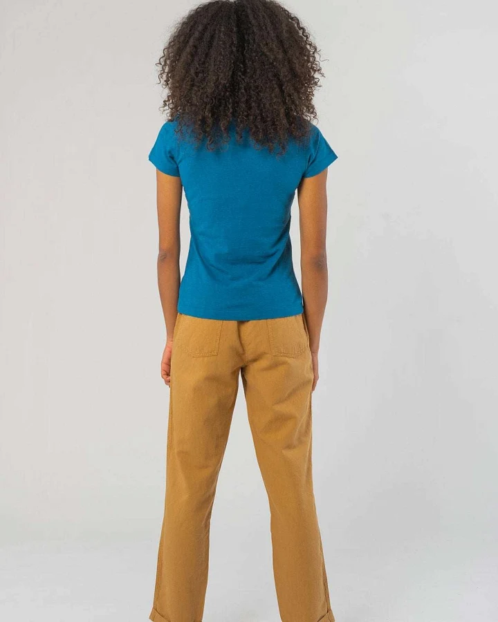 Legeres T-Shirt aus Hanf & Bio Baumwolle