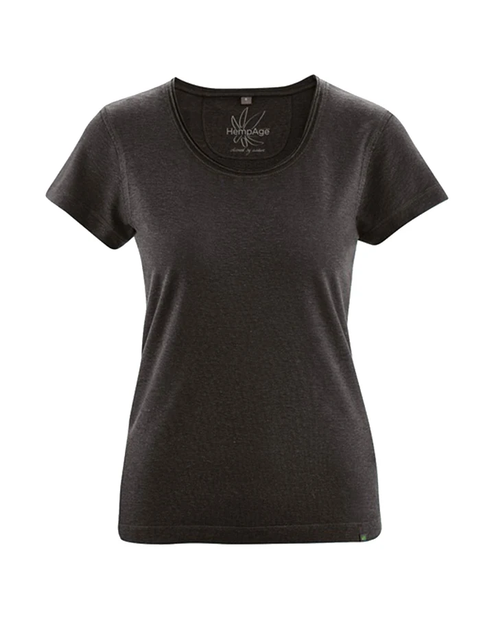 Legeres T-Shirt aus Hanf & Bio Baumwolle