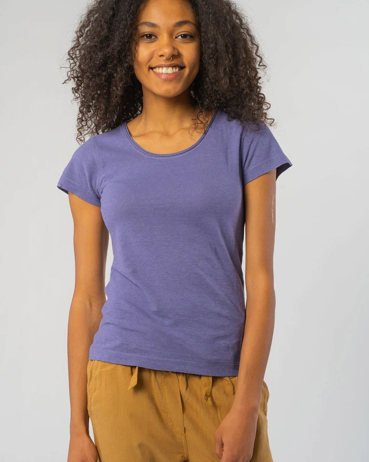 Legeres T-Shirt aus Hanf & Bio Baumwolle