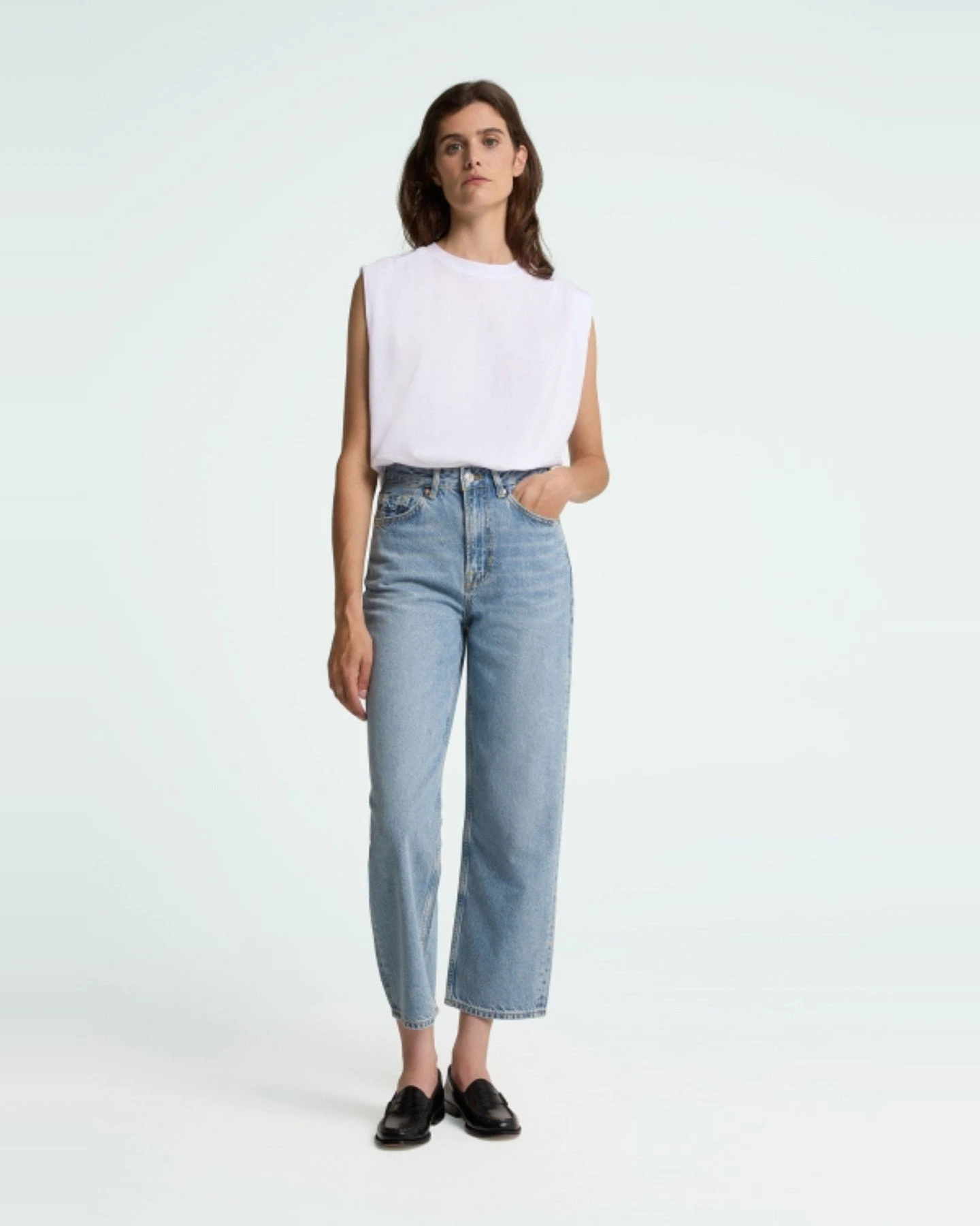 Jeans Liora Cropped Cindy Light Used – Ansicht 4