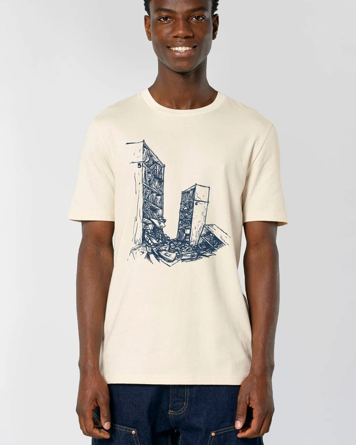 Bibliothek T-Shirt für Männer