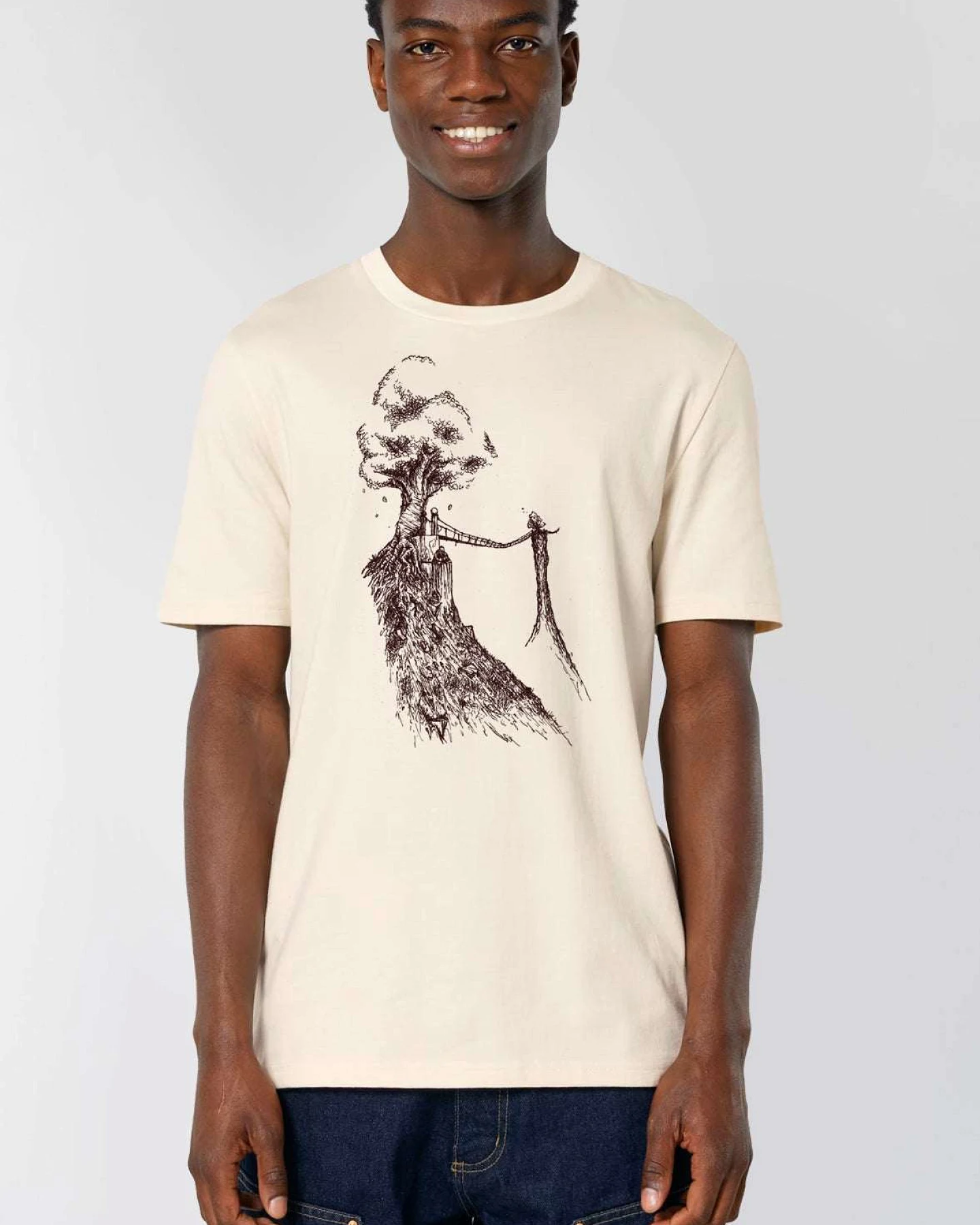 Brücke T-Shirt für Männer – Ansicht 2