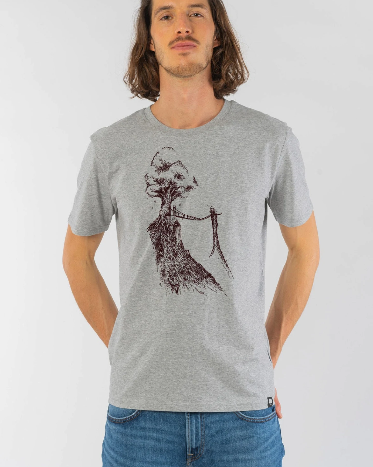 Brücke T-Shirt für Männer – Ansicht 3