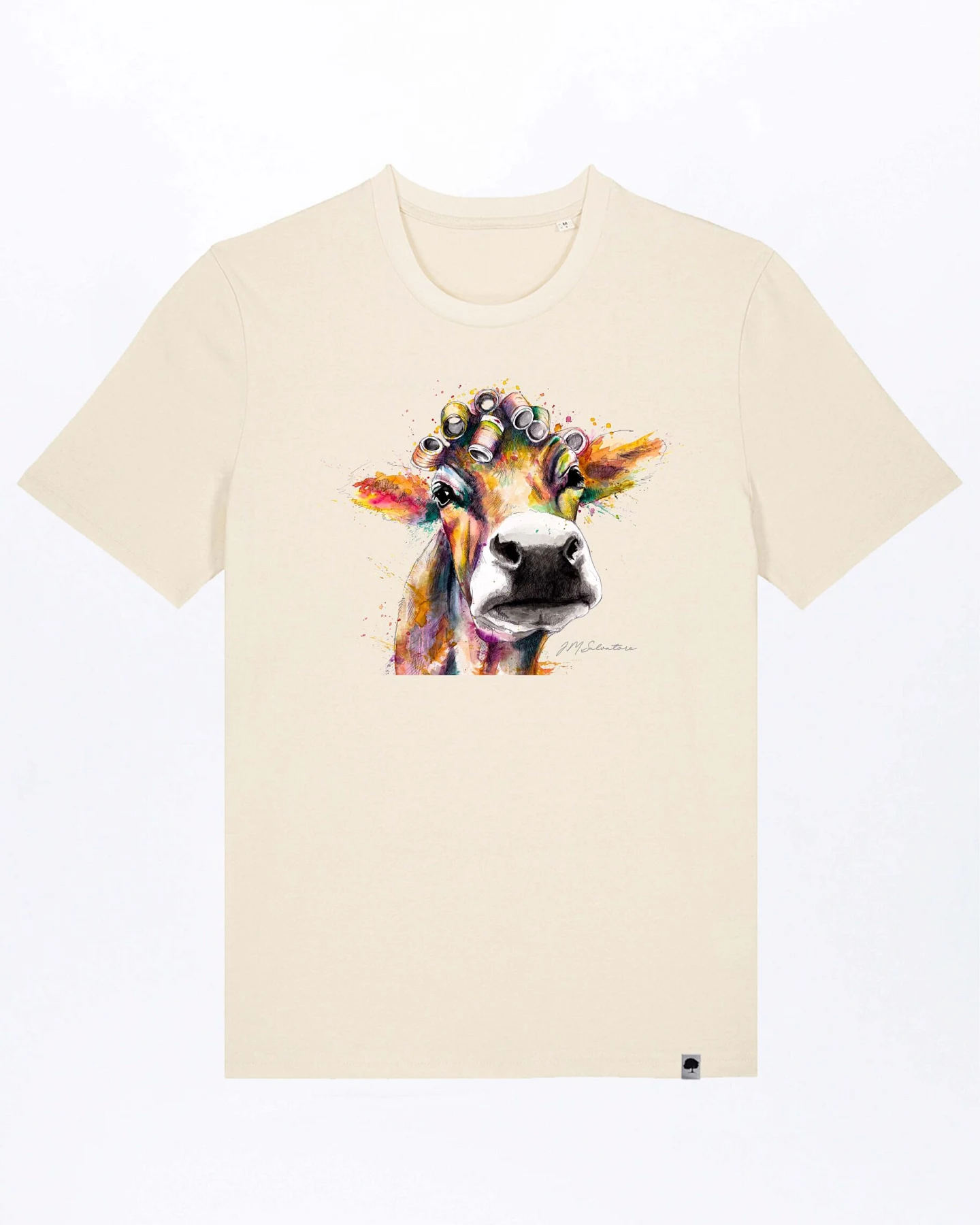 Cow Basic T-Shirt aus Bio Baumwolle – Ansicht 4