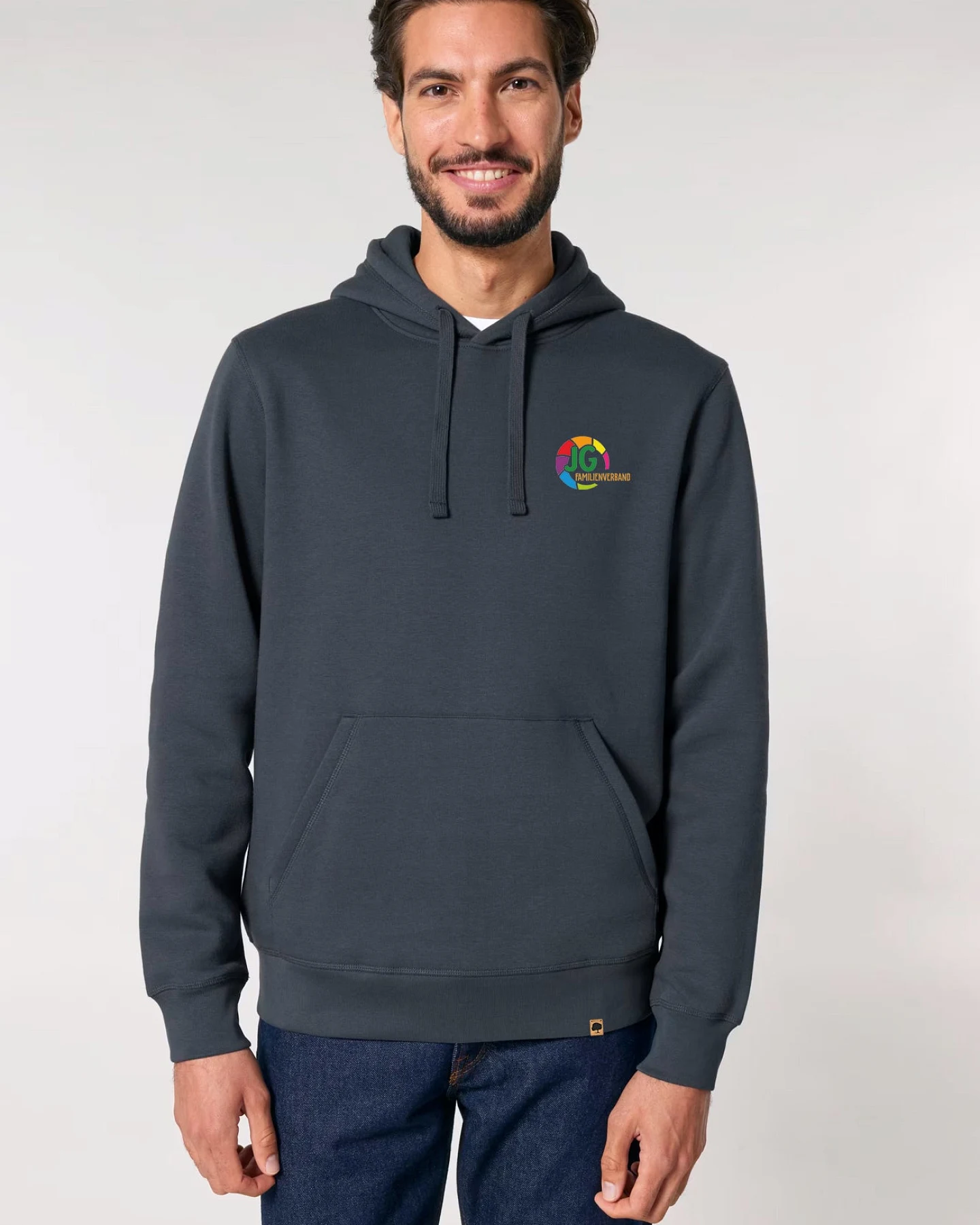 Hoodie Unisex mit JG-Logo – Ansicht 2