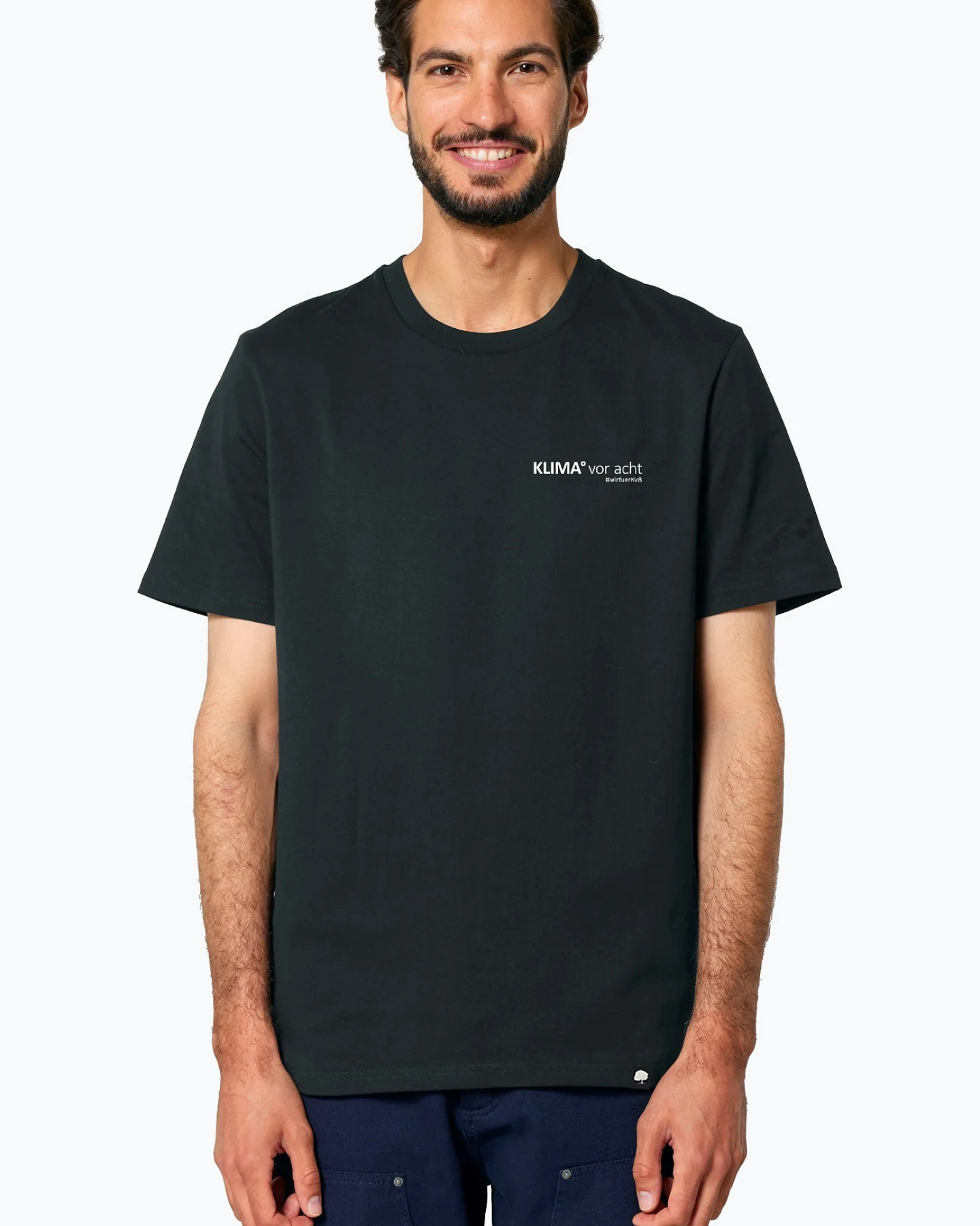 #wirfuerKv8 KLIMA° vor acht Bio T-Shirt für Männer – Ansicht 2
