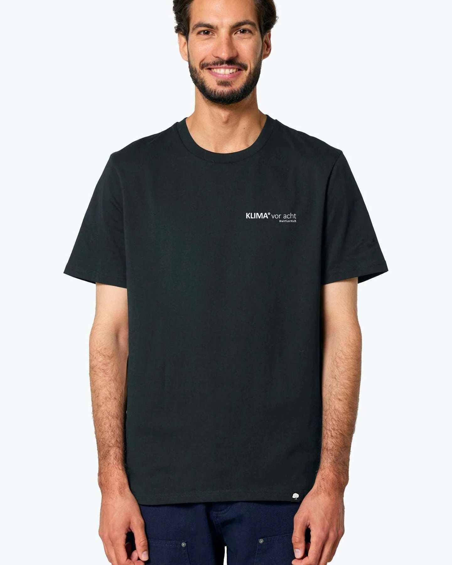 #wirfuerKv8 KLIMA° vor acht Bio T-Shirt für Männer – Ansicht 2