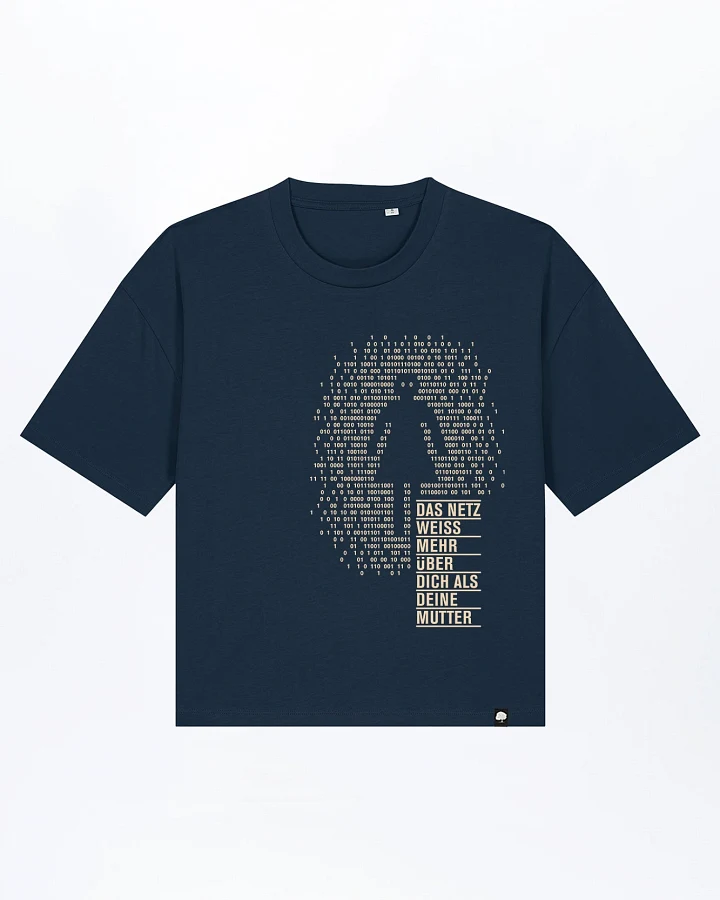 Deine Mutter Boxy Fit Damen T-Shirt aus Bio Baumwolle