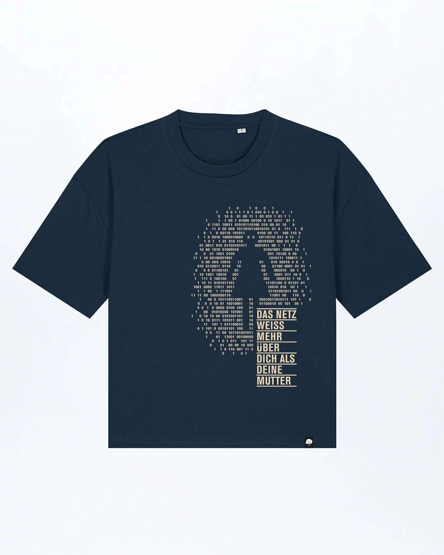 Deine Mutter Boxy Fit Damen T-Shirt aus Bio Baumwolle – Ansicht 2