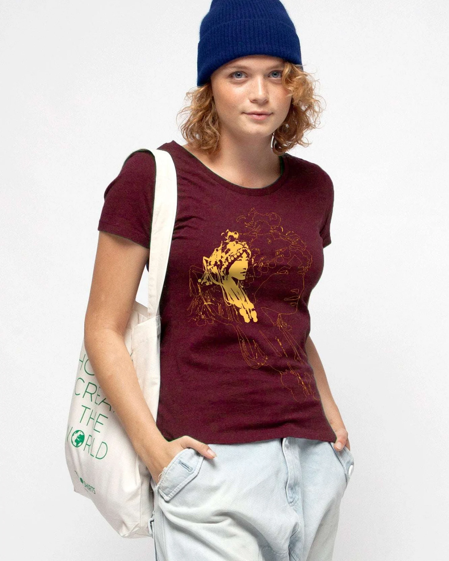 Asian Woman T-Shirt für Frauen – Ansicht 2