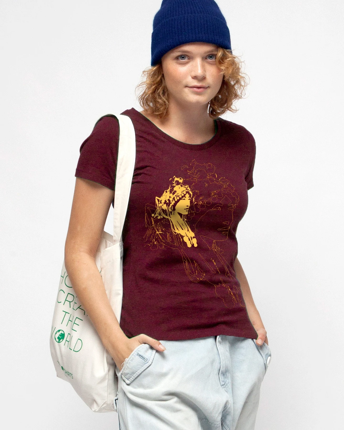 Asian Woman T-Shirt für Frauen – Ansicht 2