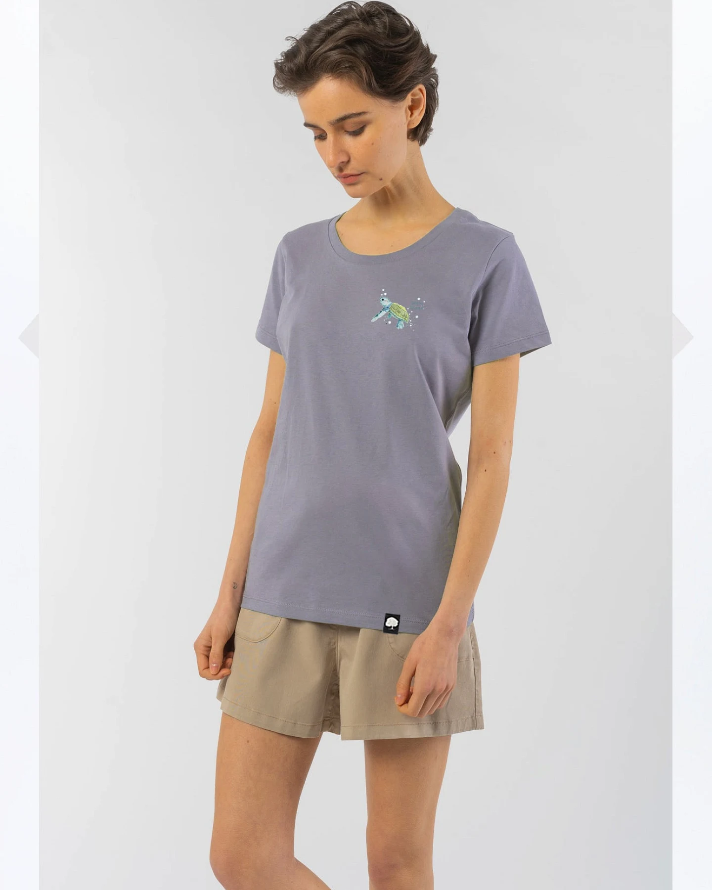 Baby Turtle T-Shirt für Frauen – Ansicht 2