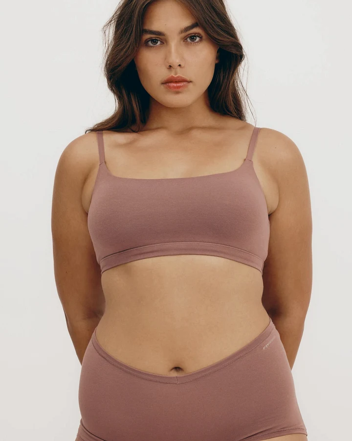 Bralette aus Bio Baumwolle