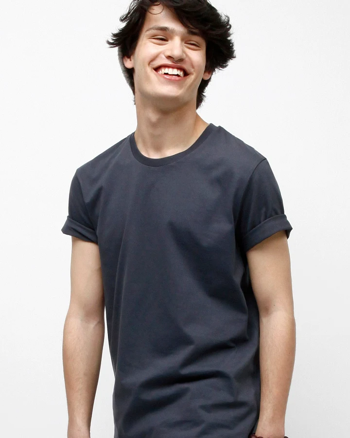 Basic T-Shirt aus Bio Baumwolle