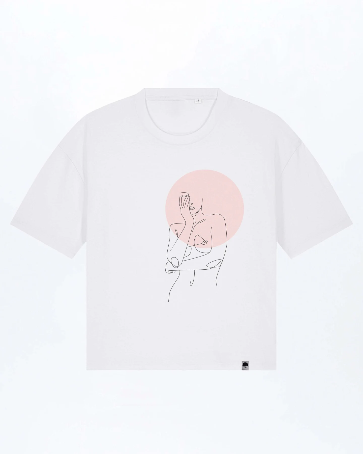 Women's Circle Boxy Fit T-Shirt aus Bio Baumwolle – Ansicht 2
