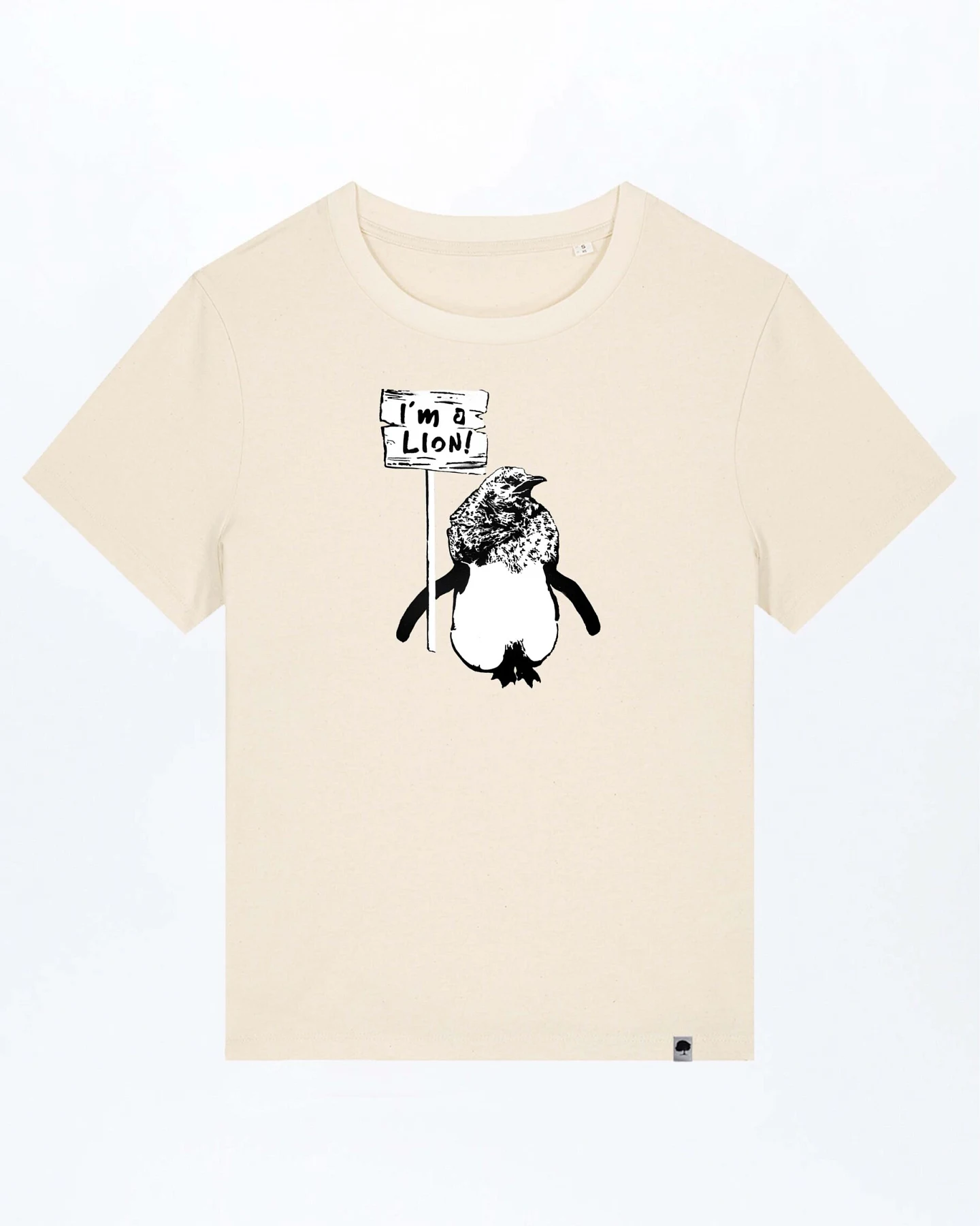 I Am A Lion Damen T-Shirt aus Bio Baumwolle – Ansicht 4