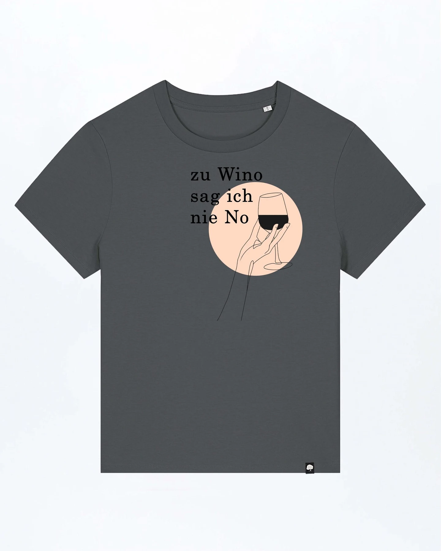 Zu Wino Sag Ich Nie No Damen T-Shirt aus Bio Baumwolle – Ansicht 4
