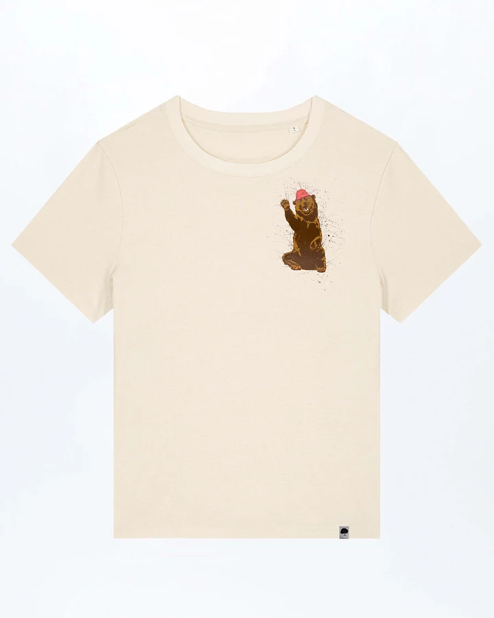 Happy Bär Damen T-Shirt aus Bio Baumwolle