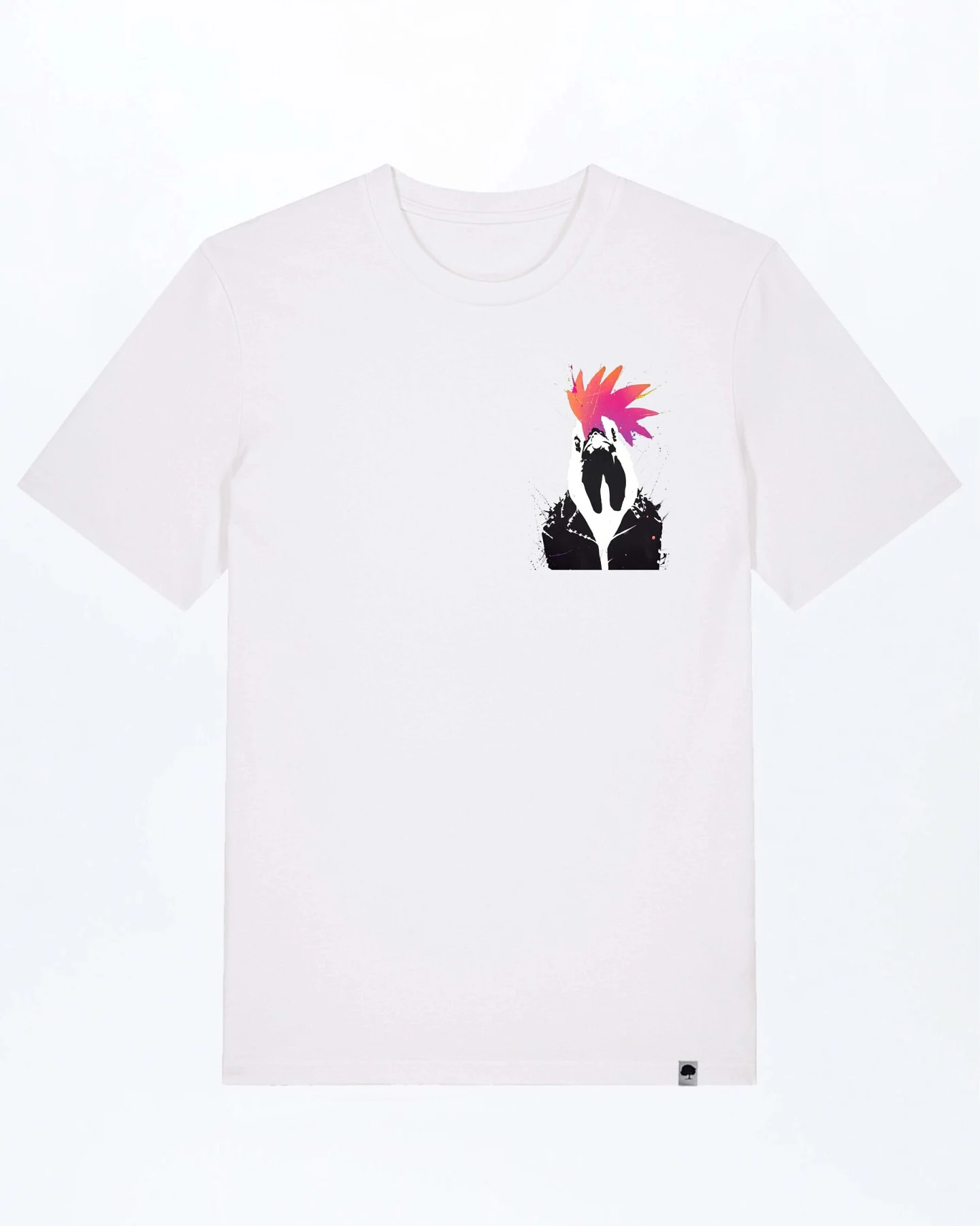 Rooster Basic T-Shirt aus Bio Baumwolle – Ansicht 2