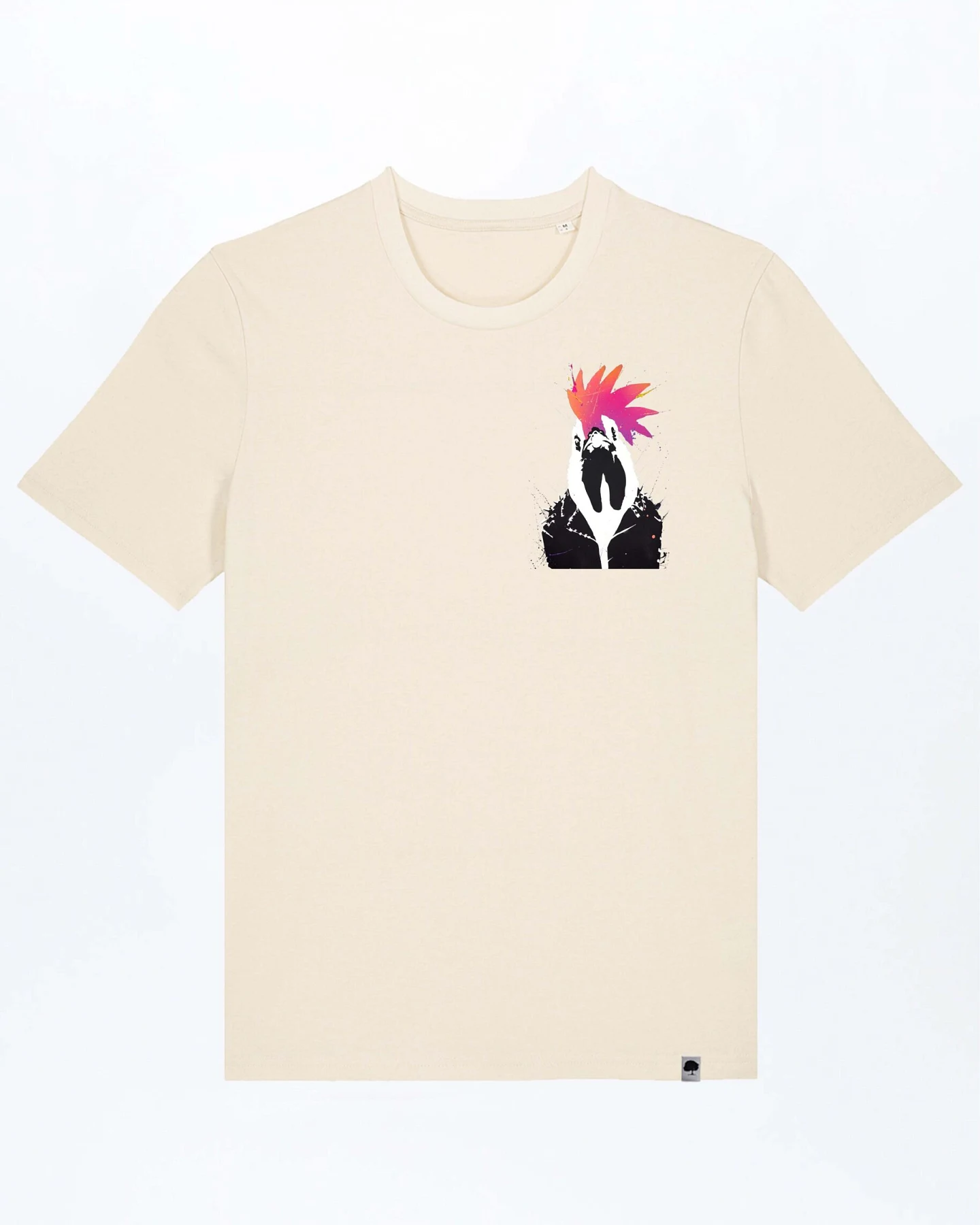 Rooster Basic T-Shirt aus Bio Baumwolle – Ansicht 2