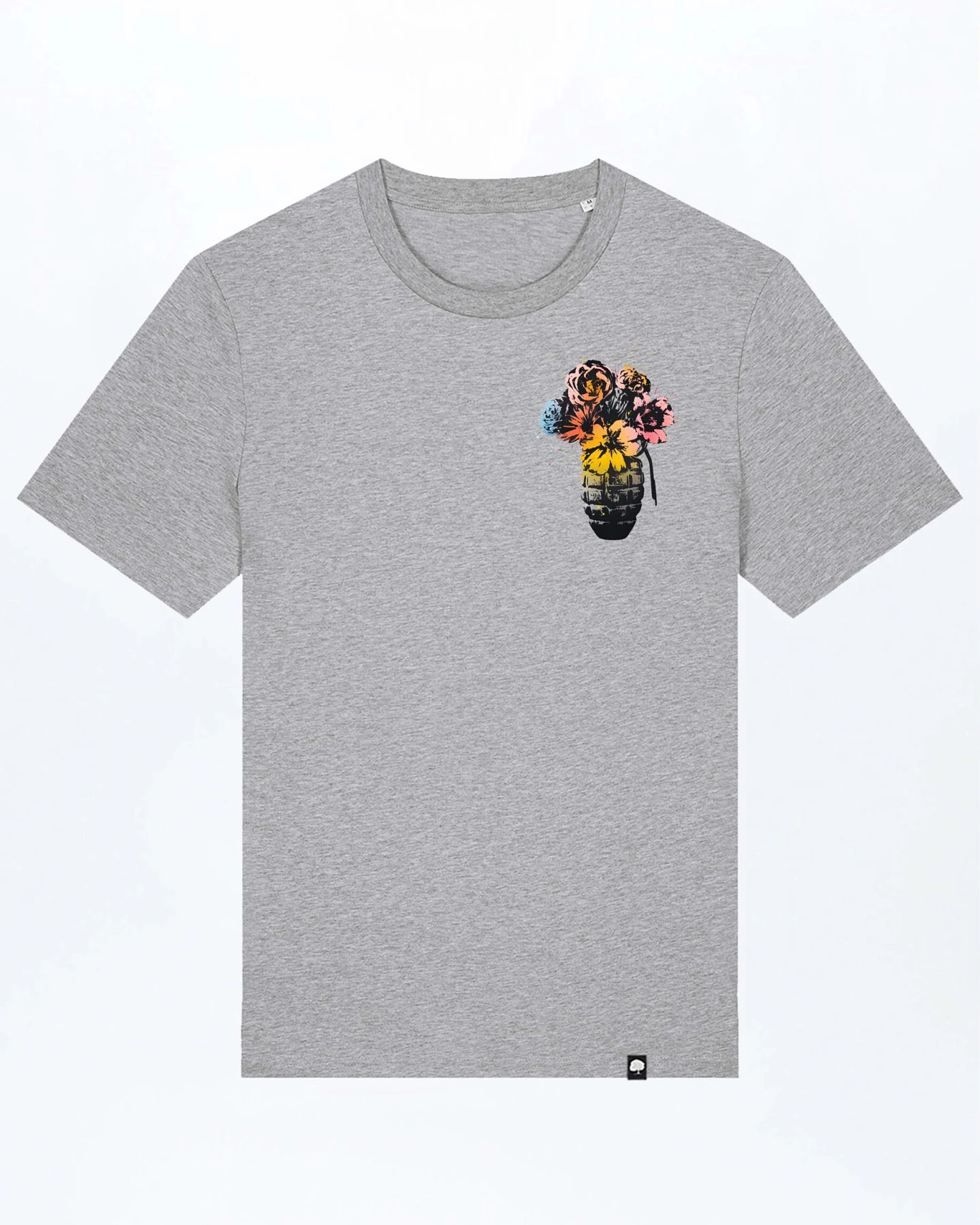 Granate Basic T-Shirt aus Bio Baumwolle – Ansicht 3