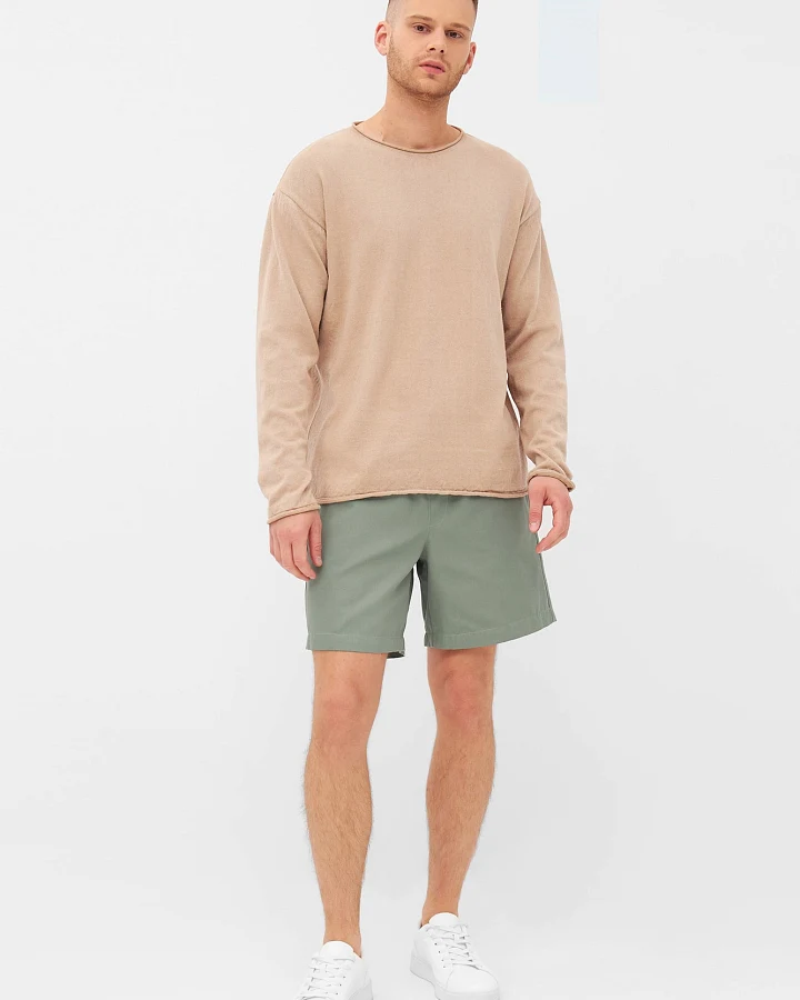 Pullover aus Leinen & Bio Baumwolle