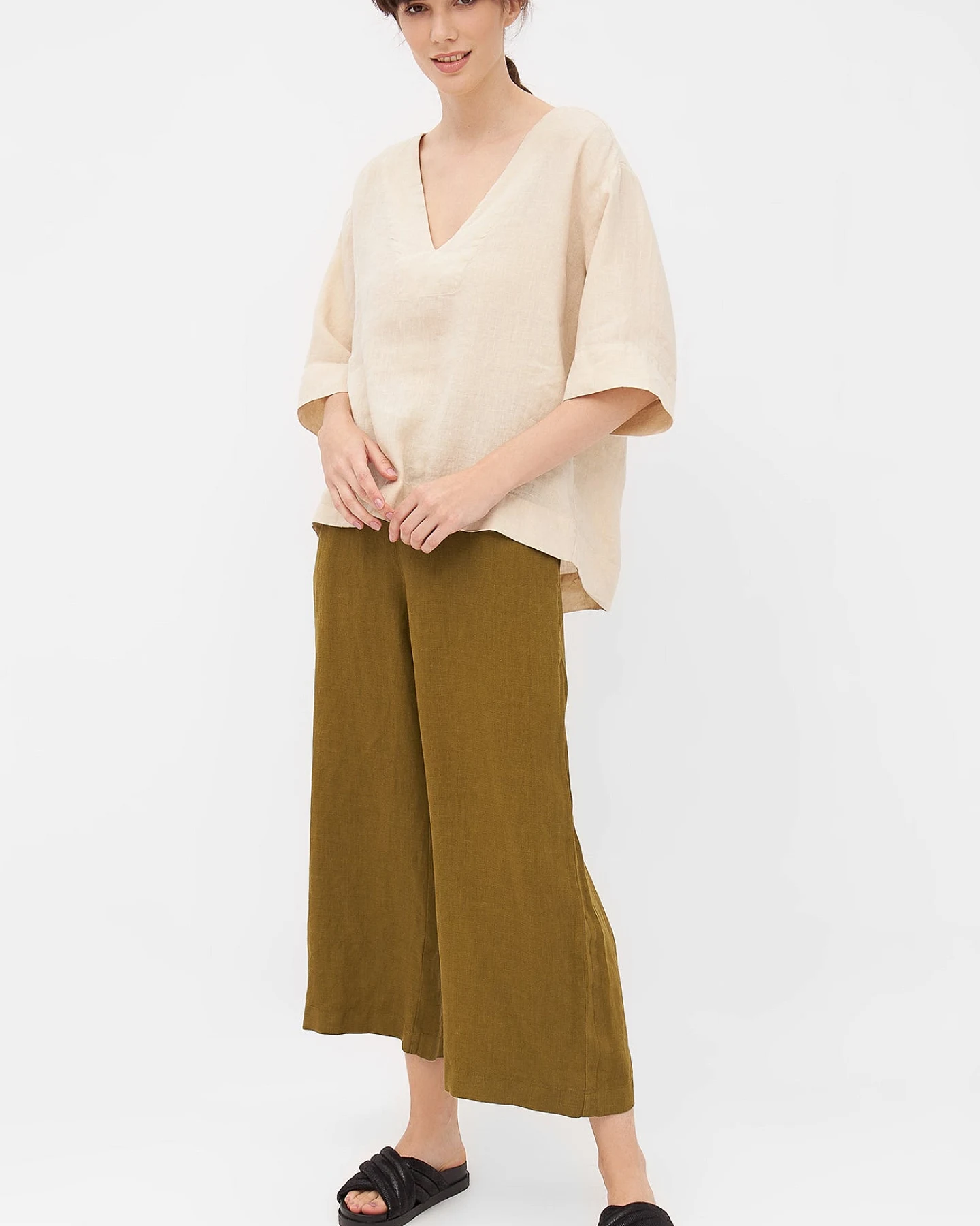 Bluse aus Leinen – Ansicht 2