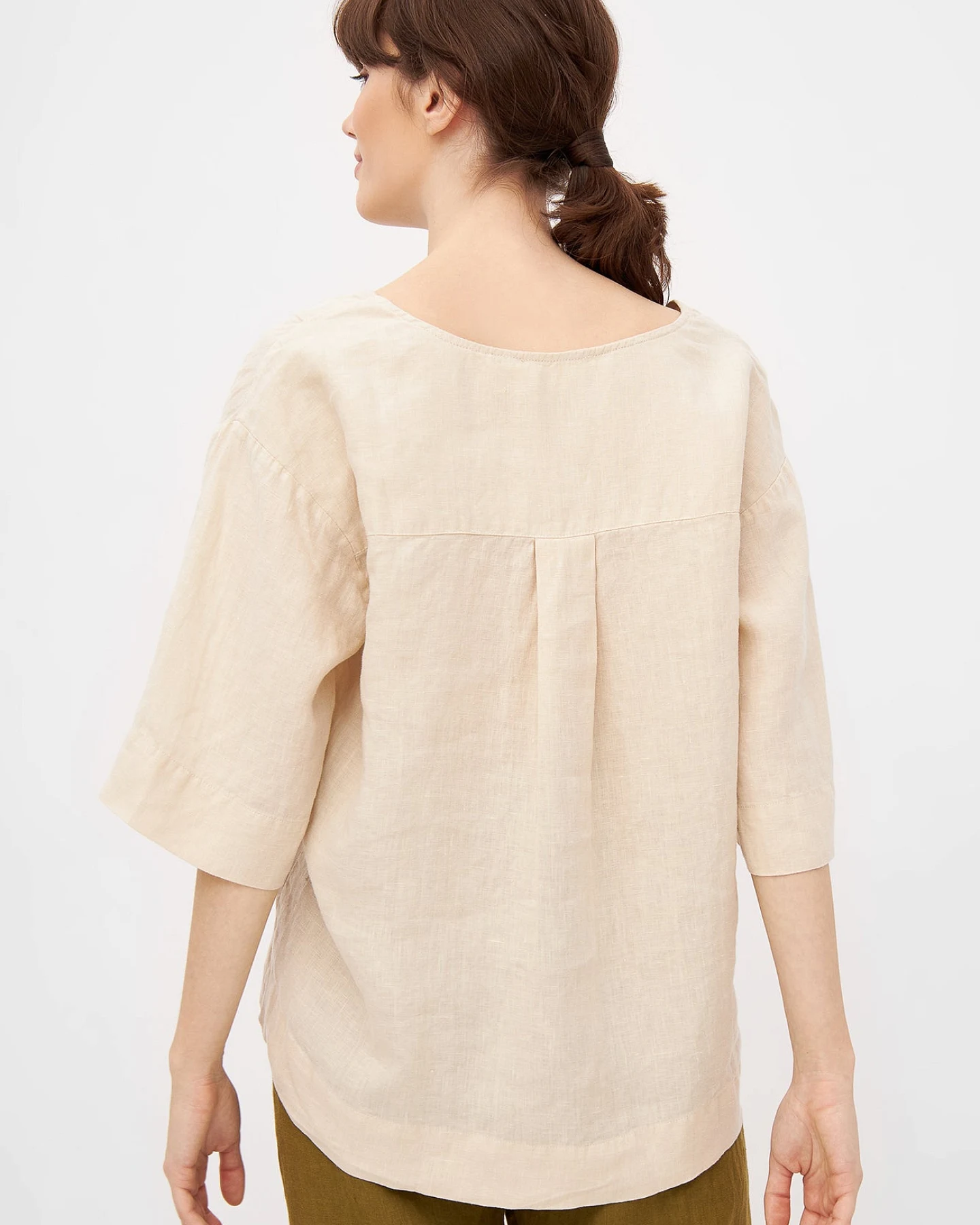 Bluse aus Leinen – Ansicht 5