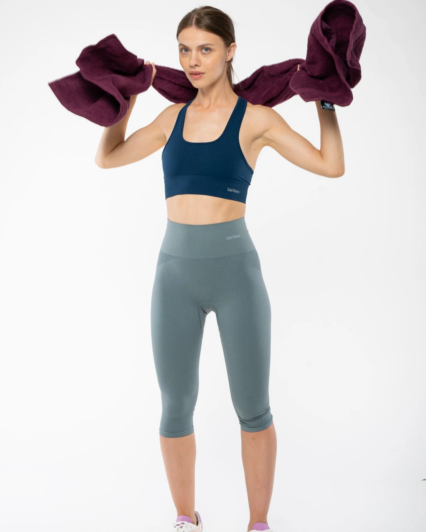 Active Sport Leggings aus recyceltem Polyester – Ansicht 3