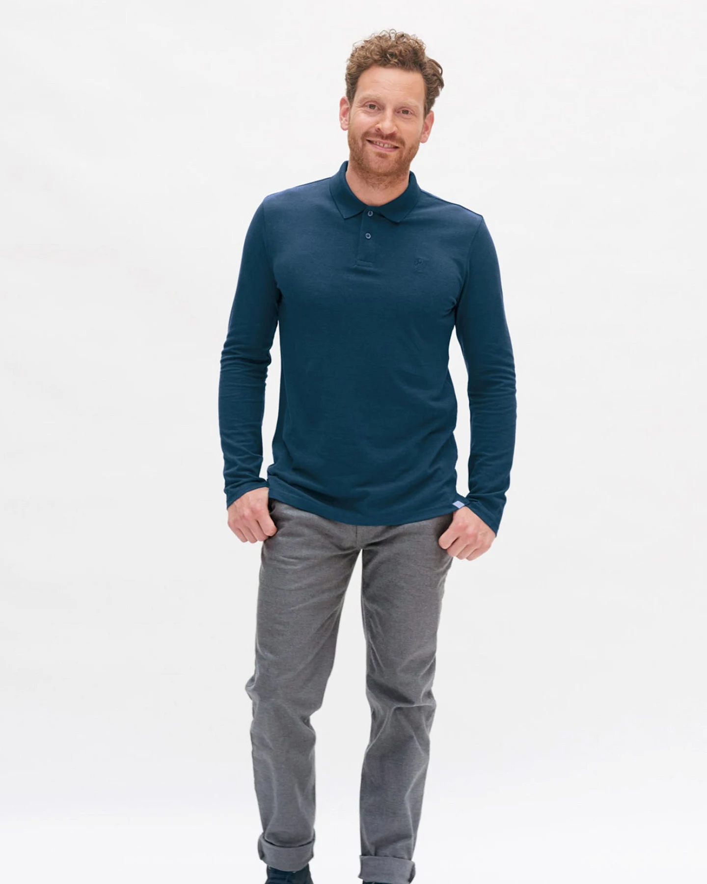 Polo Shirt aus Bambus & Bio Baumwolle – Ansicht 2